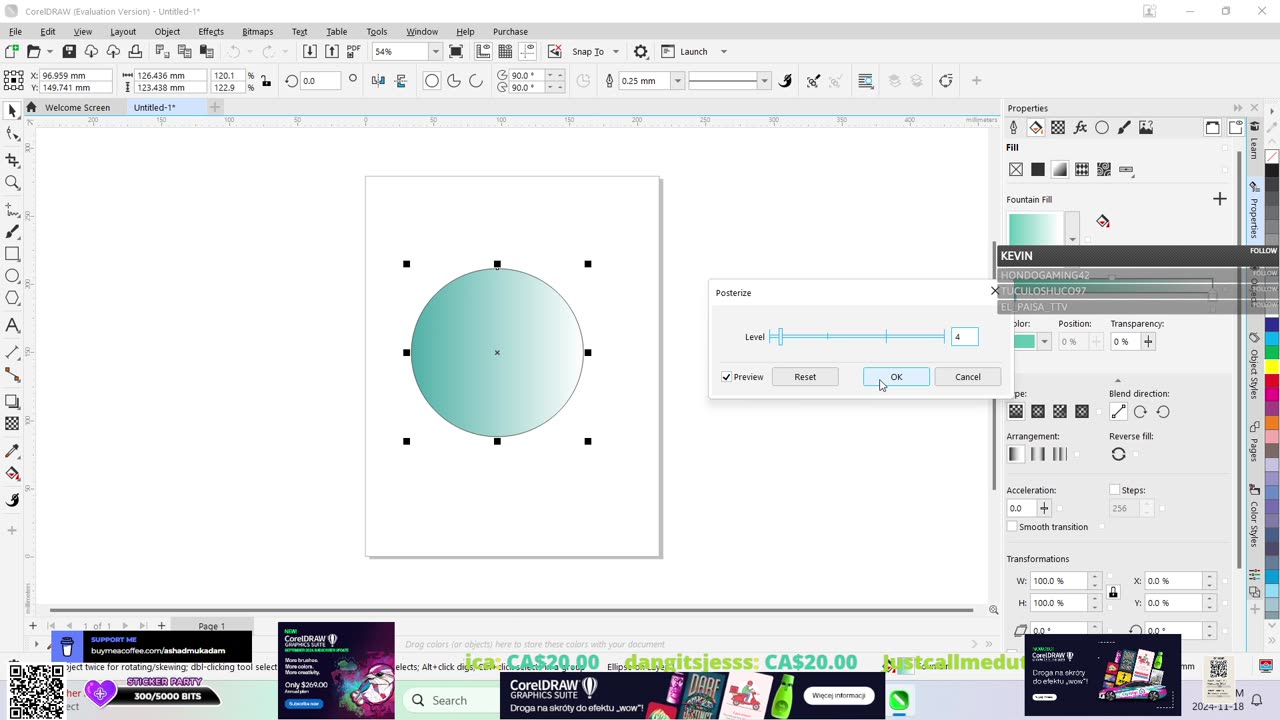Brand Partnership Sponsored Stream, CorelDRAW - November 18, 2024