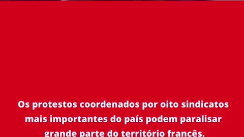 Mais de um milhão se manifesta na França para dizer não à reforma previdenciária de Macron