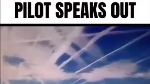 Chemtrail Pilots Don't Care About The Public