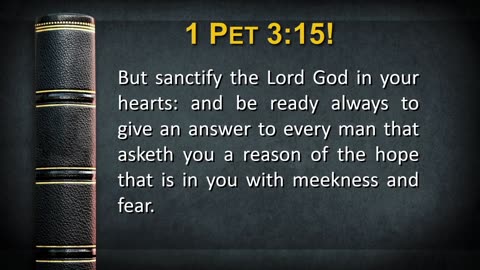 Are you Ready with Answers? 6:00pm service