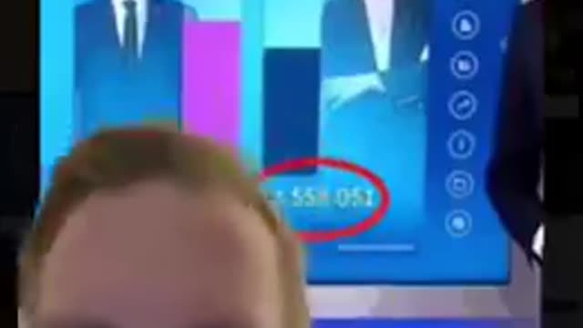 DEJA VU - A ''Trump-Biden Style Election Vote-Switch" in the French Elections Captured on TV