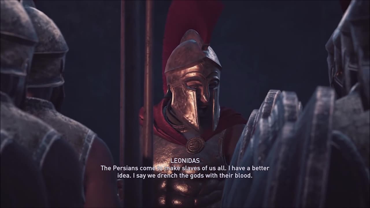 Spartans in Assassin's Creed:Odyssey