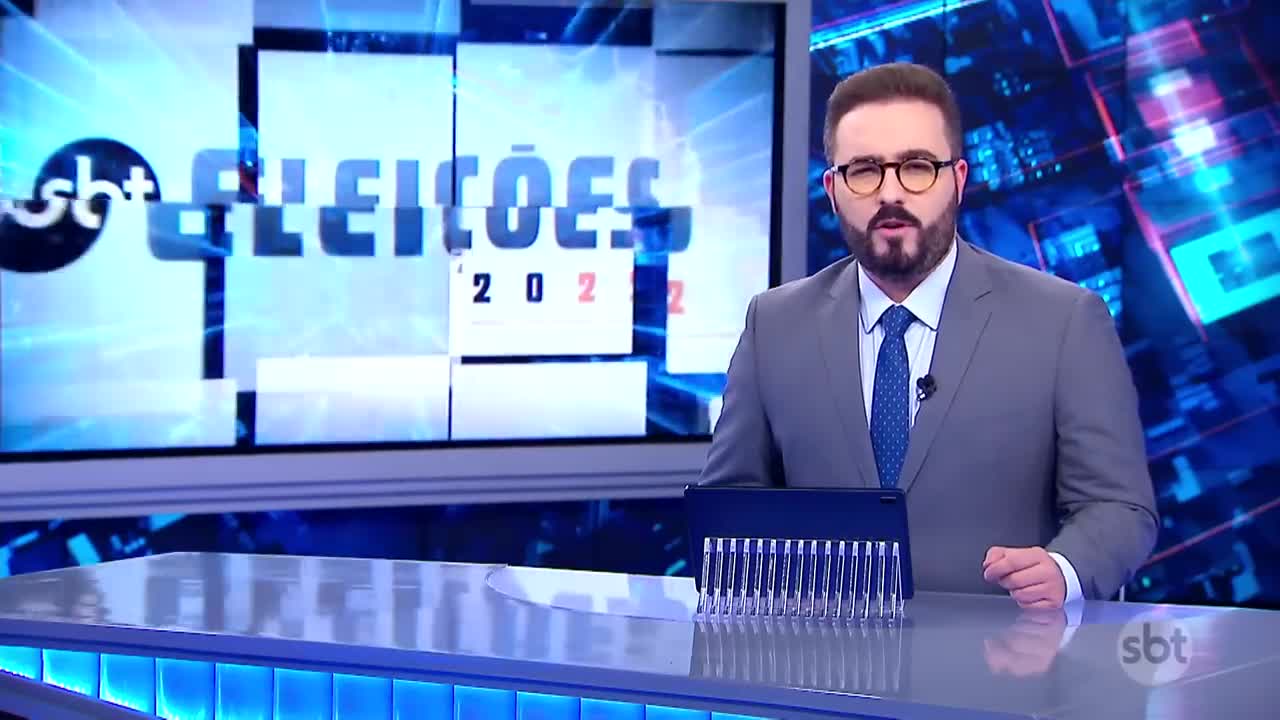 Média das pesquisas mostra cenários a 8 dias das eleições | SBT Brasil (23/09/22)