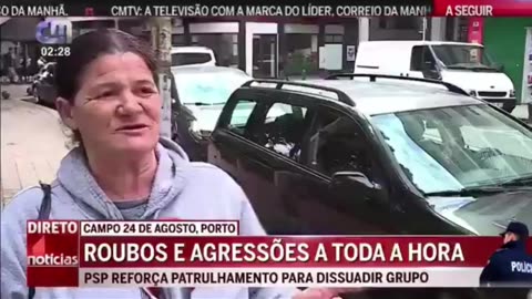 Argelinos e Marroquinos a assaltar no Porto. ACORDA PORTUGAL