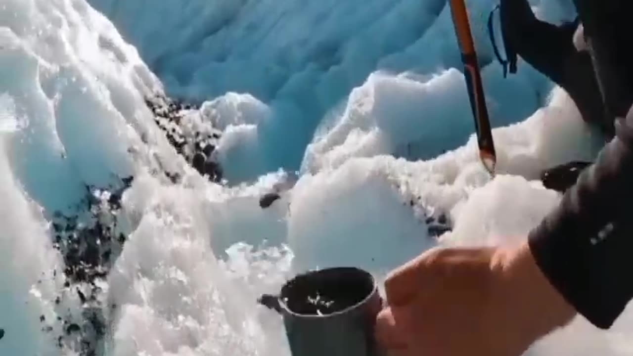 Respect 🤯🤯😱 -24 degree woman in water.....