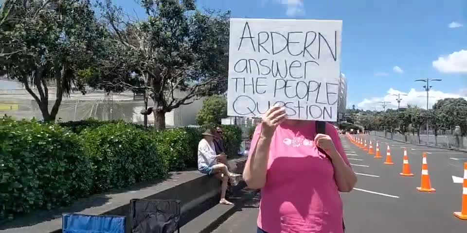 Eden Park Freedom protest - Saturday 6th November 2021