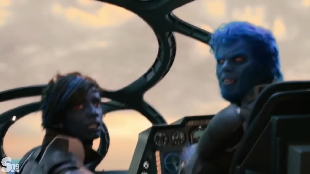 Nightcrawler vs Archangel - Fight Scene. | X-Men : Apocalypse (2016)