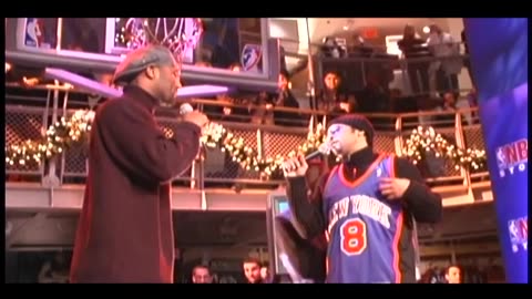 Shaggy introduced by NBA George Lynch