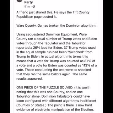 READ THIS!! Breaking Dominion machine Algorithm