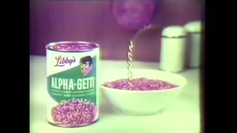 1975 - Libby's Alpha-Getti (Classic Commercial)