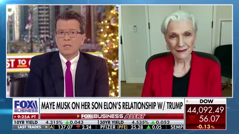 [2024-12-13] Maye Musk reveals what Elon and Barron Trump bonded over during Thanksgiving