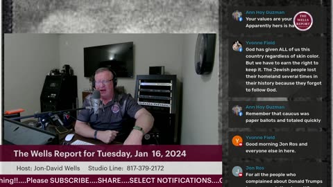 The Wells Report for Tuesday, January 16, 2024