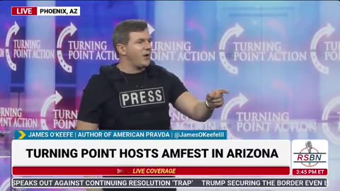 James O’Keefe Speaks at AmFest 2024