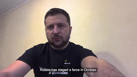 Zelenskiy - During this week, there were more Ukrainian flags in Donbas