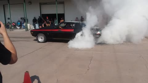 2017 High Plains Riot Burnout Contest Chad Weiss