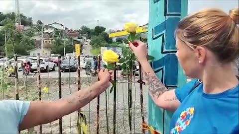Children killed in axe attack at Brazil pre-school