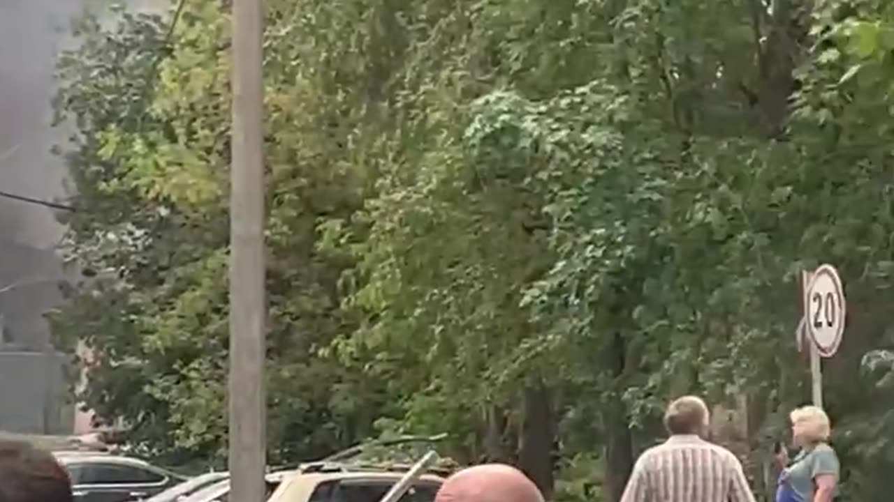 Suspected Ukrainian drones attack Mechanical Plant in Sergiyev Posad in Moscow region