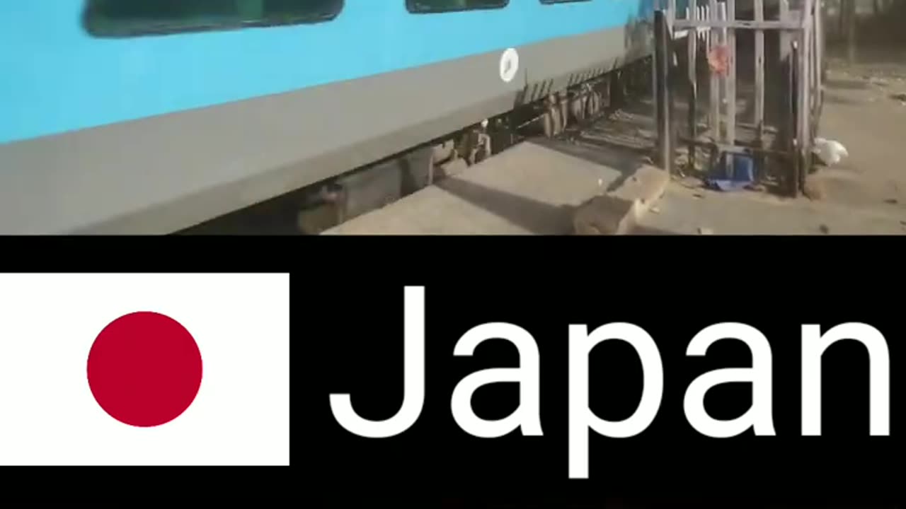 India Vs Japan Highest Speed train #shorts #youtubeshorts #trending #viral #Rajdeepknowledgehub