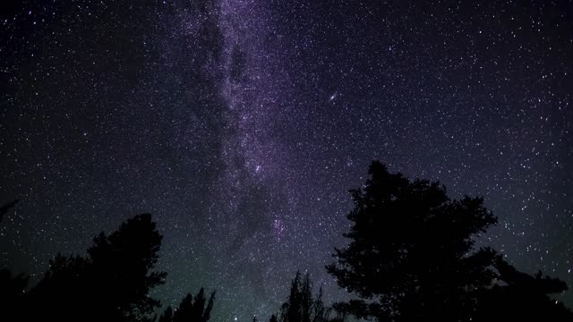 Beautiful time-lapse of stars