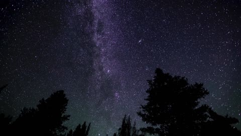 Beautiful time-lapse of stars