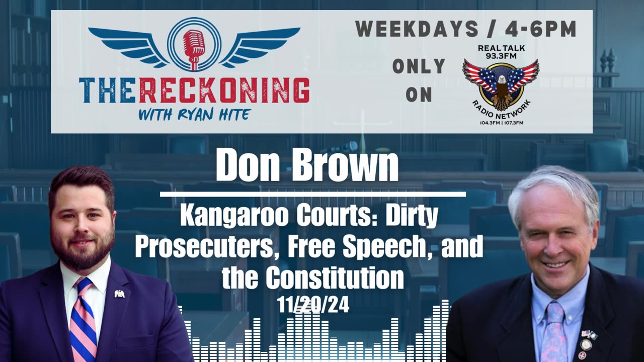 INTERVIEW: Don Brown — Kangaroo Court | 11/20/2024 #TheReckoning