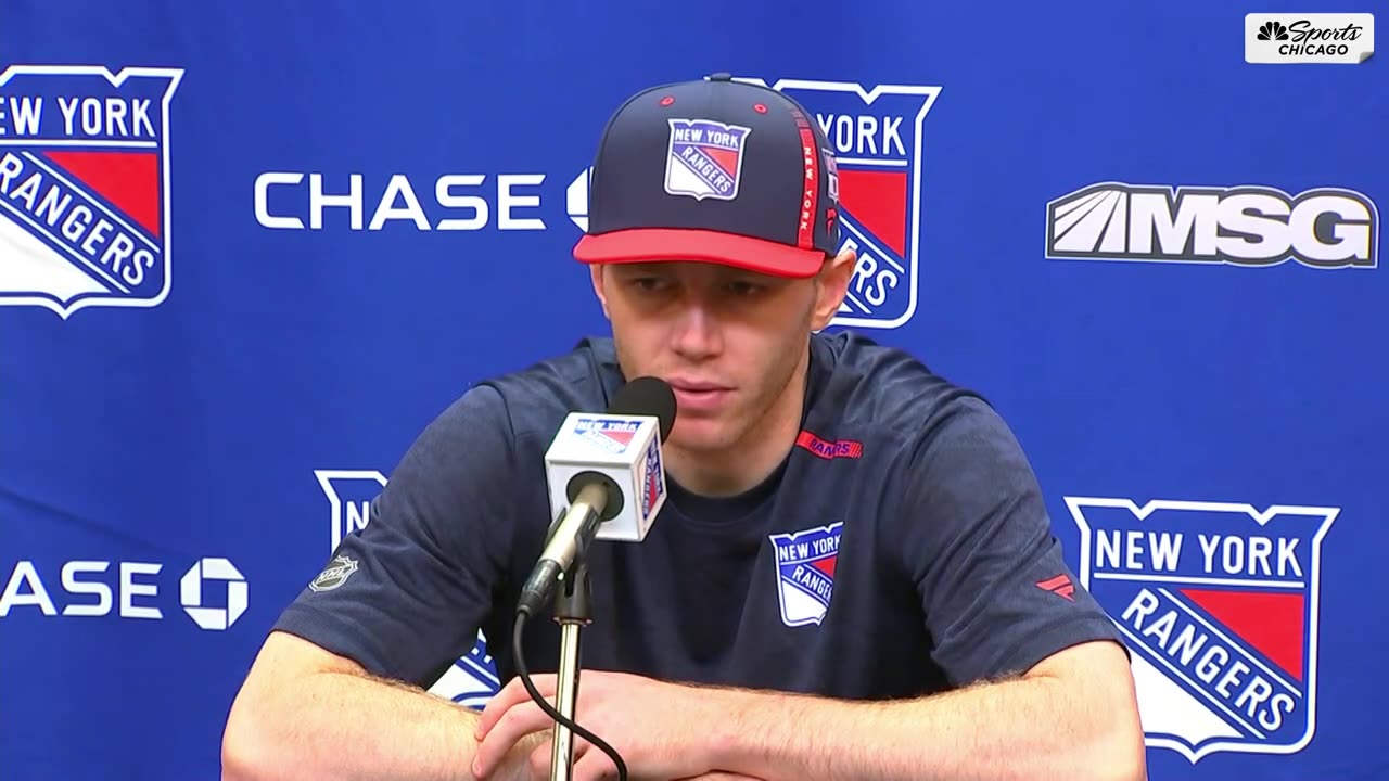 WATCH: Patrick Kane speaks to media for 1st time following trade to Rangers | NBC Sports Chicago