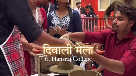 Diwali Mela In DU college