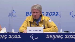 Ukrainian Paralympic team arrives in Beijing