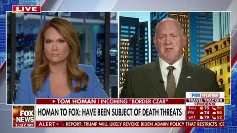 Trump Border Czar Tom Homan Blasts 'Hate Media'