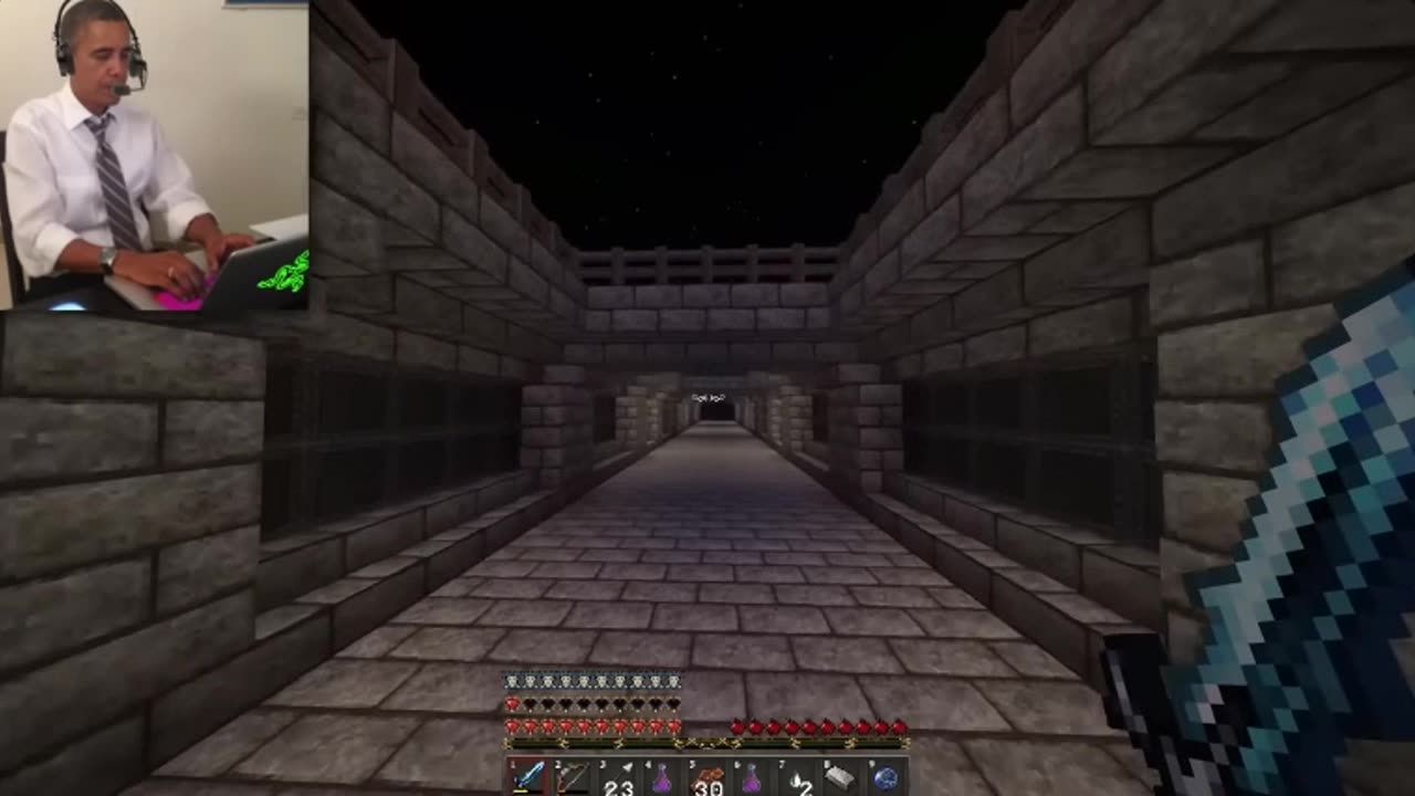 🔥🎮 US Presidents Conquer Minecraft: Herobrine's Mansion! 🔥🎮