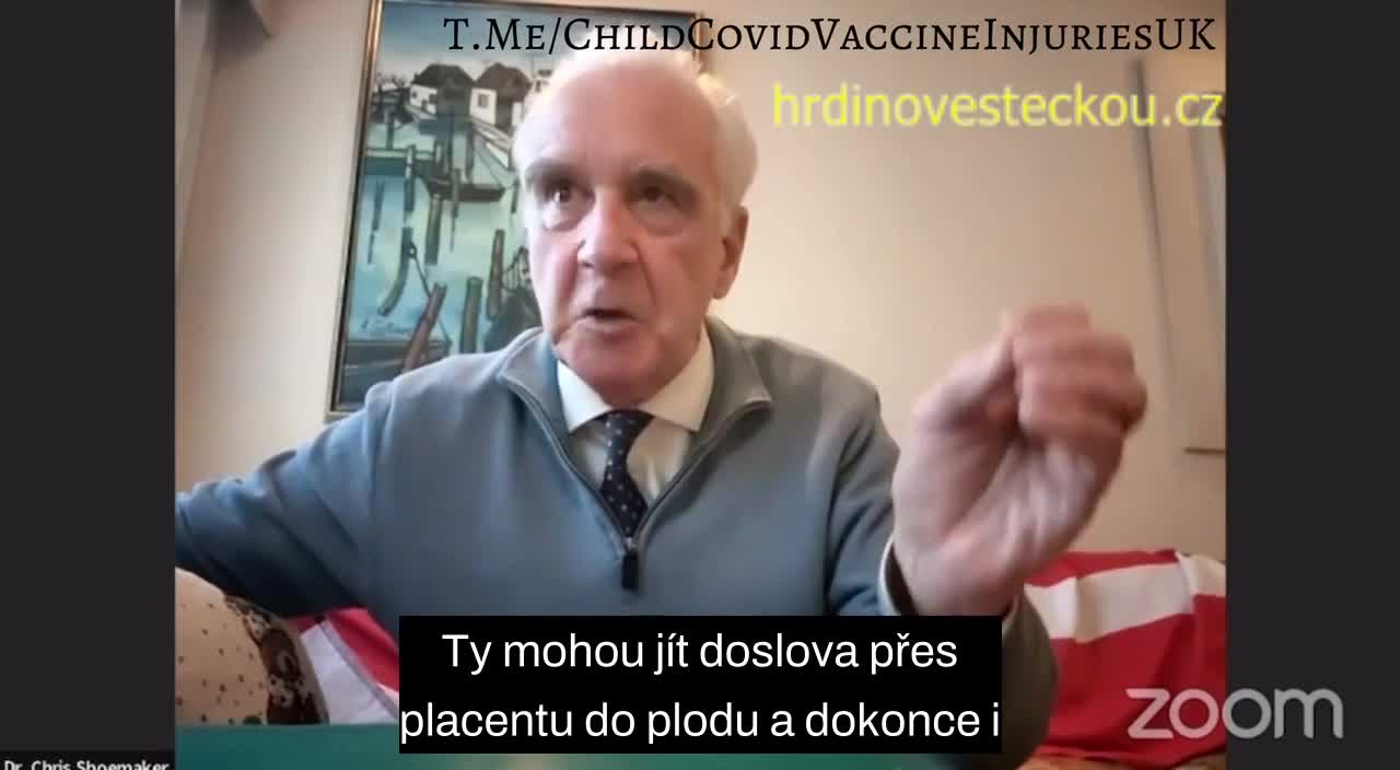 Dr. Chris Shoemaker: Těhotným ženám vstřikujeme mRNA, která prochází přímo do mozku dítěte