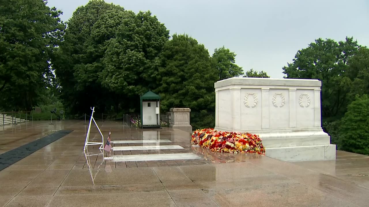 The President and First Lady commemorate Memorial Day