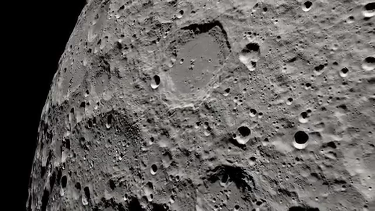 NASA SPACE Appollo 13 views of the moon