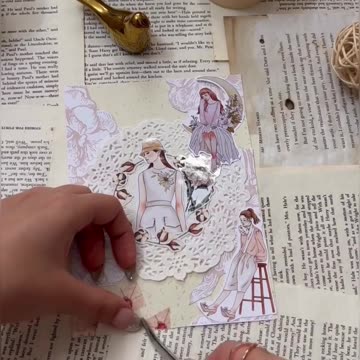 Journal with me 🌼#journaling #journal #scarpbook #bulletjournal #relax