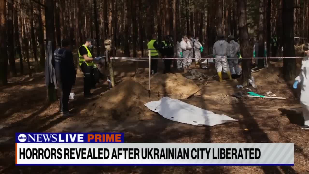 HORRORSREVEALED AFTER UKRAINIAN CITY LIBERATED