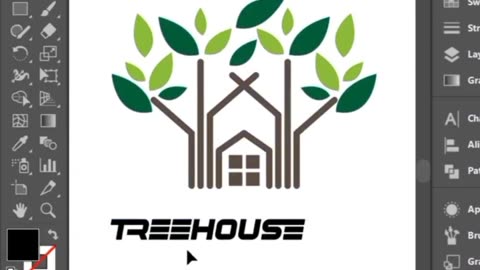 Tree House Logo Design