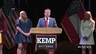 Brian Kemp delivers victory speech