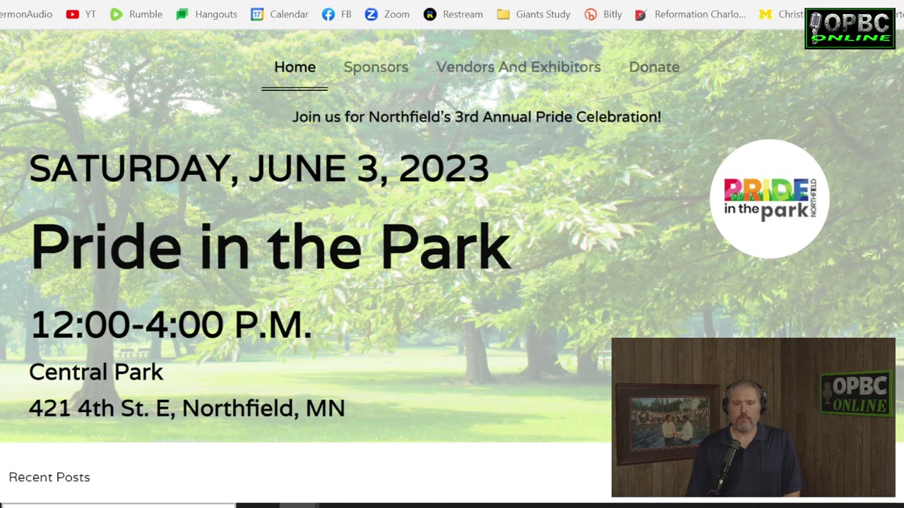 LGBTQ Pride Apostasy: False Profits& Northfield Pride At The Park