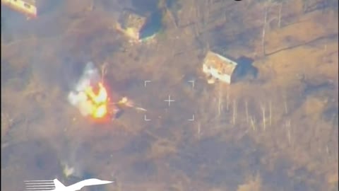 Russian Strike Destroys Ukrainian Self Propelled Artillery