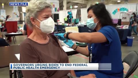 25 Governors Urge Biden To End COVID-19 Public Health Emergency