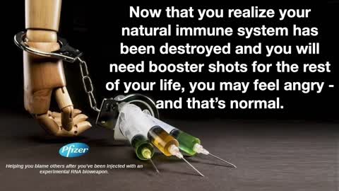 What the vaccine is doing...