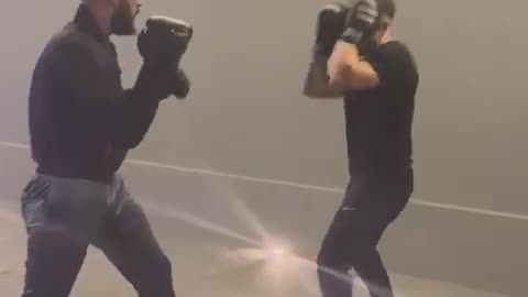 Full round andrew tate sparring