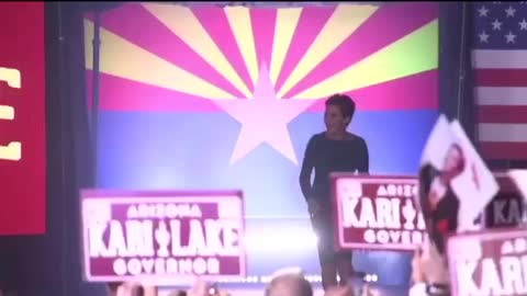 Kari Lake comes out to... 🎶 We’re Not Gonna Take It 🎶