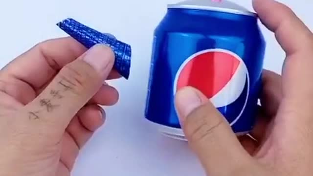 recyle the soft drink cane