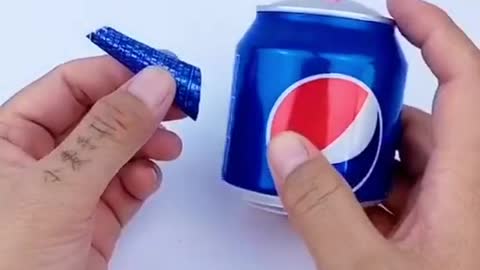 recyle the soft drink cane