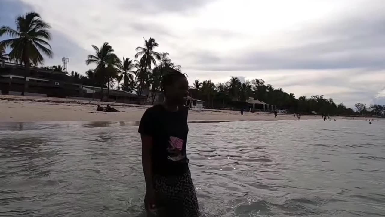 African beach