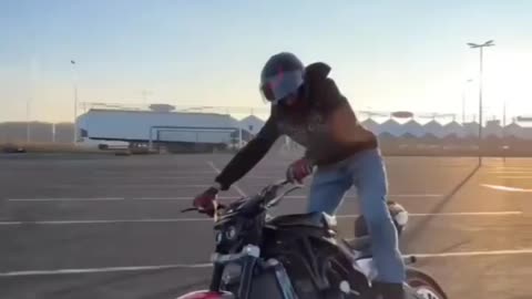 Super bike stunt