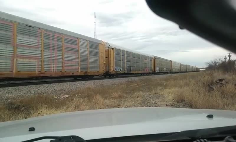 UP8745 | WB Intermodel Departing Holder | Monday February 21 2022