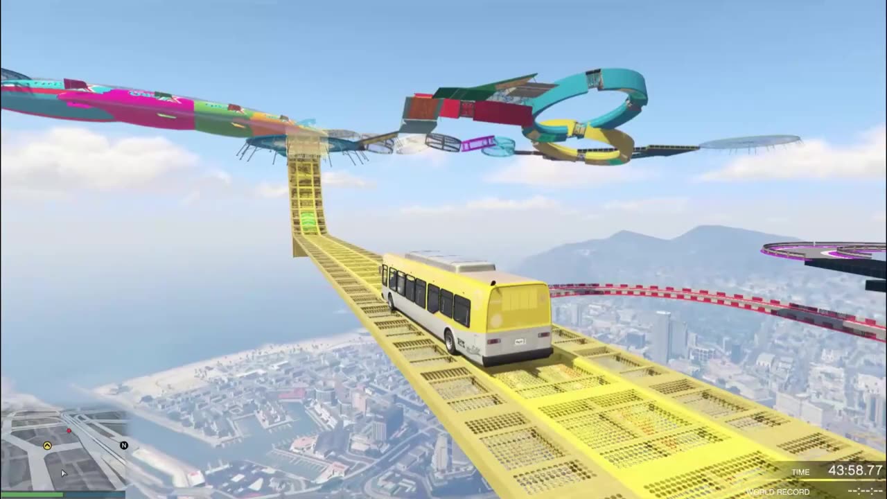 97.7% People Cannot Complete This IMPOSSIBLE Parkour Race in GTA 5!