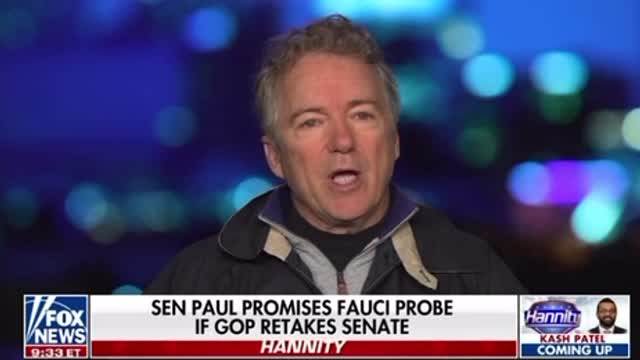 Sen. Rand Paul on Mask Mandates: ‘The Dirty Little Secret is It’s Always Been More About Submission’